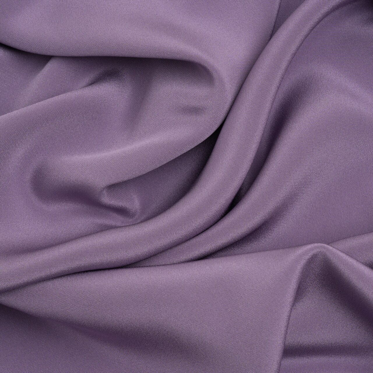 1 Yard Premium Dusk Mauve Silk 4 Ply Crepe Fabric for Formalwear Projects, 44 Inches Width